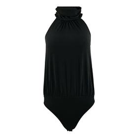 Дамско черно боди Kendall+Kylie - 0