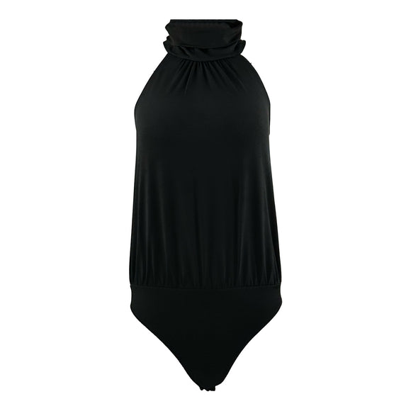 Дамско черно боди Kendall+Kylie