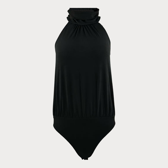 Дамско черно боди Kendall+Kylie