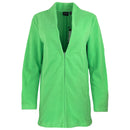 Дамско преходно палто Vero Moda в зелен цвят, закопчаване със скрито копче в размер M