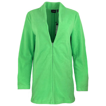 Дамско преходно палто Vero Moda в зелен цвят, закопчаване със скрито копче в размер M