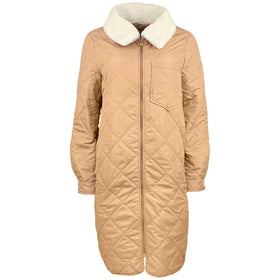 Дамско дълго преходно яке Vero Moda, в кафяв цвят, размер М.