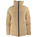 Дамско пухено зимно яке Vero Moda. В кафяв цвят, закопчаване с цип и странични джобове в размевр М. 