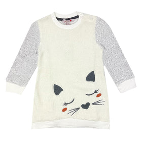 Детски дълъг суитшърт за момиче Boboli - 0