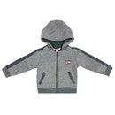 Суитшърт с цип и качулка за момче Boboli-2