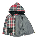 Детско карирано яке с качулка Boboli-4