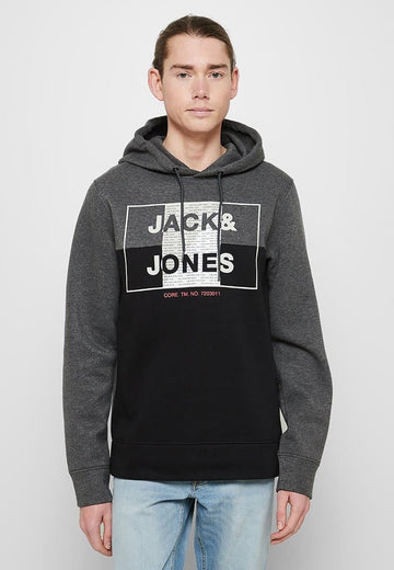 Мъжки суитшърт Jack & Jones, черен