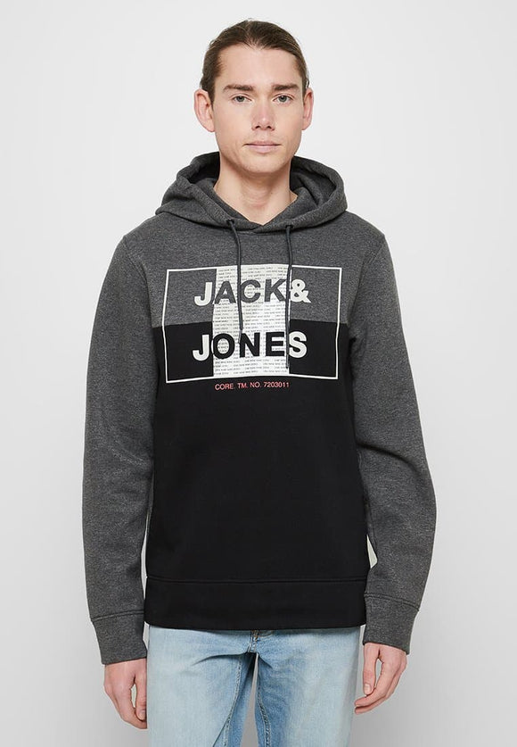 Мъжки суитшърт Jack & Jones, черен