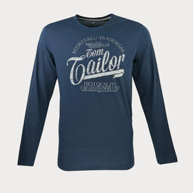 Мъжка блуза Tom Tailor с принт отпред