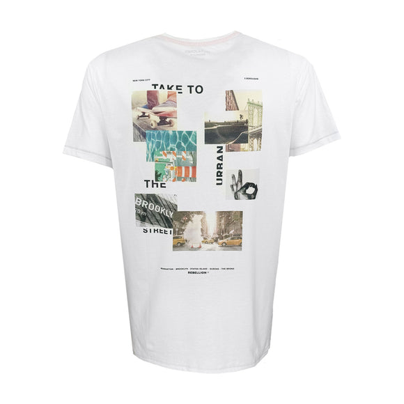 Мъжка тениска Jack&Jones с принт