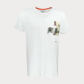 Мъжка тениска Jack&Jones с принт