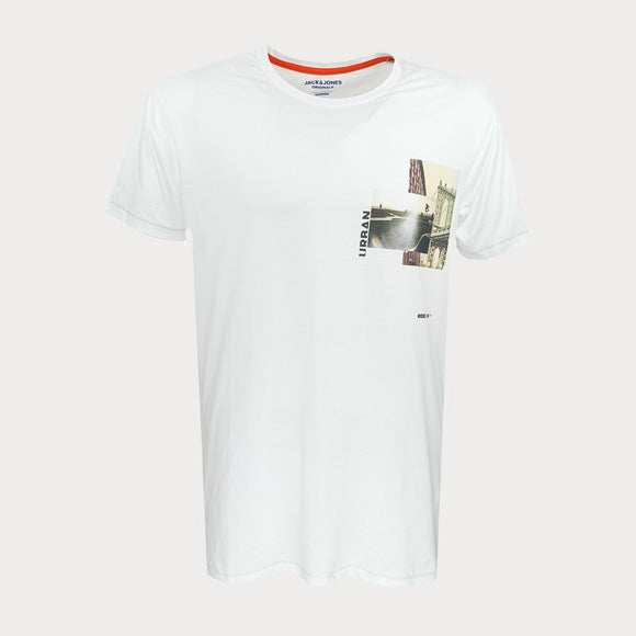 Мъжка тениска Jack&Jones с принт