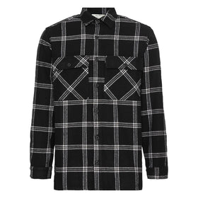 Мъжка черна риза Jack&Jones Originals - 0