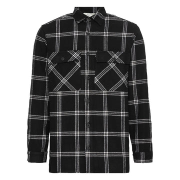 Мъжка черна риза Jack&Jones Originals - 0