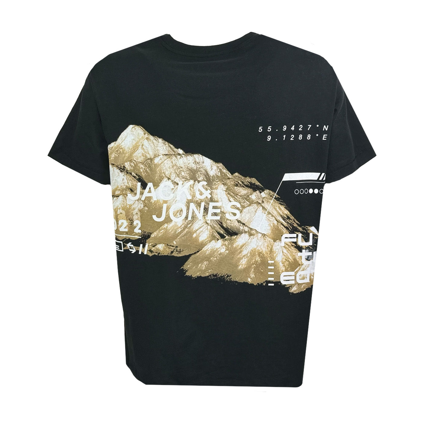 Мъжка черна тениска Jack&Jones Core