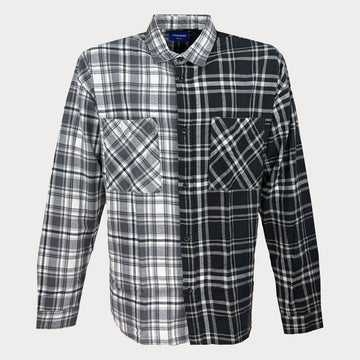 Мъжка двуцветна риза Jack&Jones Oversized