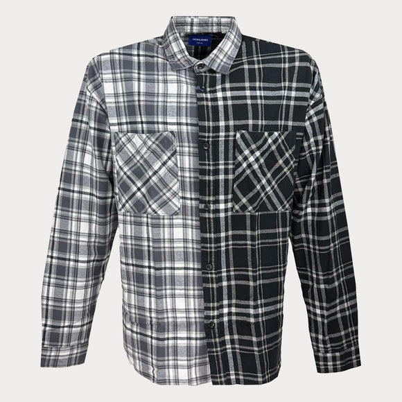 Мъжка двуцветна риза Jack&Jones Oversized