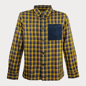 Мъжка карирана риза Knowledge Cotton Apparel