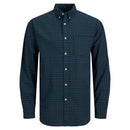 Мъжка риза Jack&Jones в тъмно синьо-2