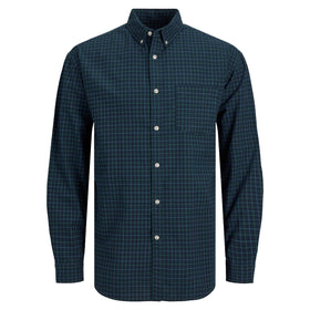 Мъжка риза Jack&Jones в тъмно синьо - 0