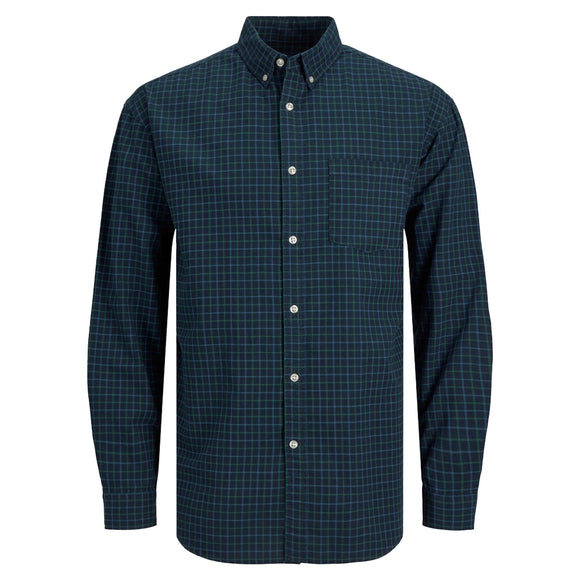 Мъжка риза Jack&Jones в тъмно синьо