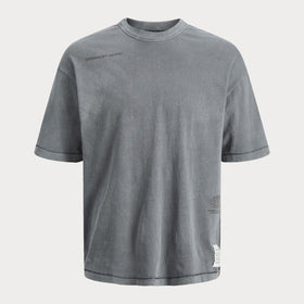 Мъжка тениска Jack&Jones Originals в сиво