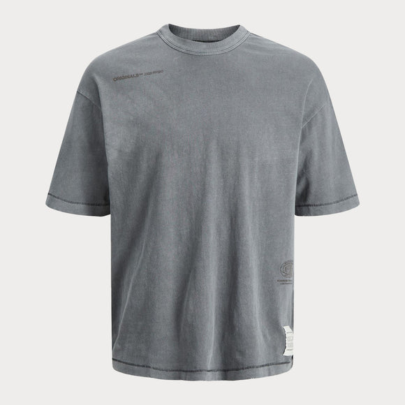 Мъжка тениска Jack&Jones Originals в сиво