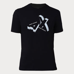 Мъжка черна тениска Armani Exchange