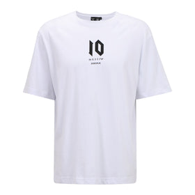 Мъжка бяла тениска SikSilk Oversized - 0