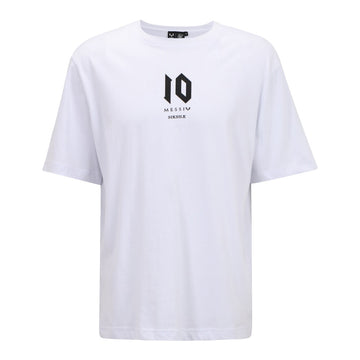 Мъжка бяла тениска SikSilk Oversized - 0