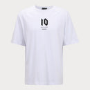 Мъжка бяла тениска SikSilk Oversized-1