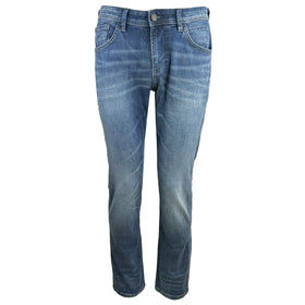 Мъжки вталени дънки Tom Tailor в синьо - 0