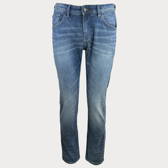 Мъжки вталени дънки Tom Tailor в синьо