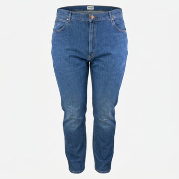 Мъжки прави дънки Wrangler в синьо
