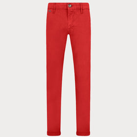 Мъжки втален панталон Guess в червено