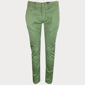 Мъжки спортно елегантен панталон в зелено