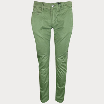 Мъжки спортно елегантен панталон в зелено