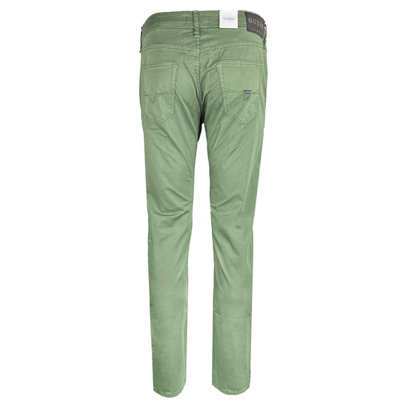 Мъжки спортно елегантен панталон в зелено