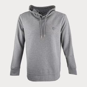 Мъжки суичър с качулка Jack&Jones в сиво - 0