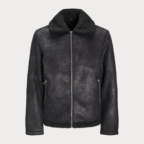 Мъжко черно яке Jack&Jones