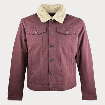 Мъжко преходно яке Jack&Jones в тъмно червено