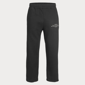 Мъжко черно спортно долнище Jack&Jones