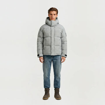 Мъжко зимно яке Jack&Jones Warp Puffer - 0