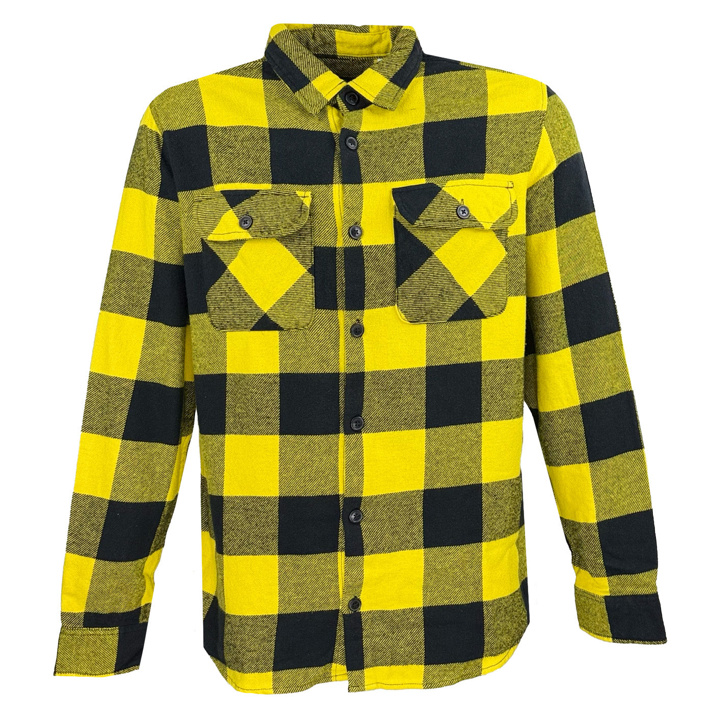 Мъжка жълта карирана риза Jack&Jones Overshirt - 0