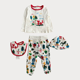 Подаръчен комплект за бебе Boboli - 0