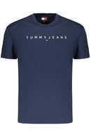 Мъжка тениска Tommy Hilfiger с лого, синя