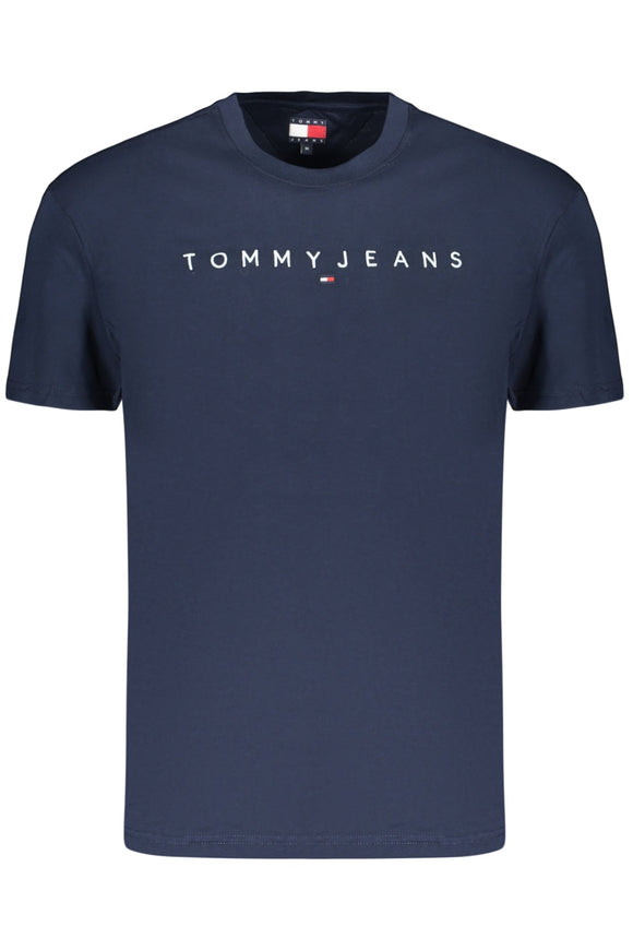 Мъжка тениска Tommy Hilfiger с лого, синя