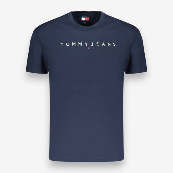 Мъжка тениска Tommy Hilfiger с лого, синя