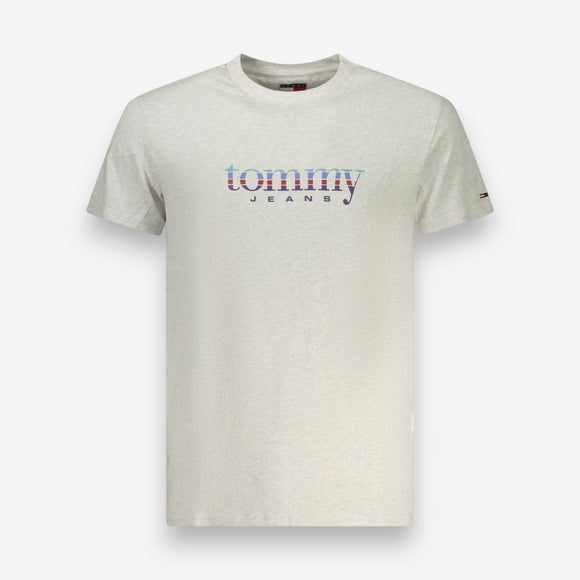 Tommy Hilfiger Мъжка тениска в сив цвят