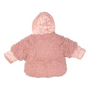 Зимно розово яке с качулка за момиче Boboli-4